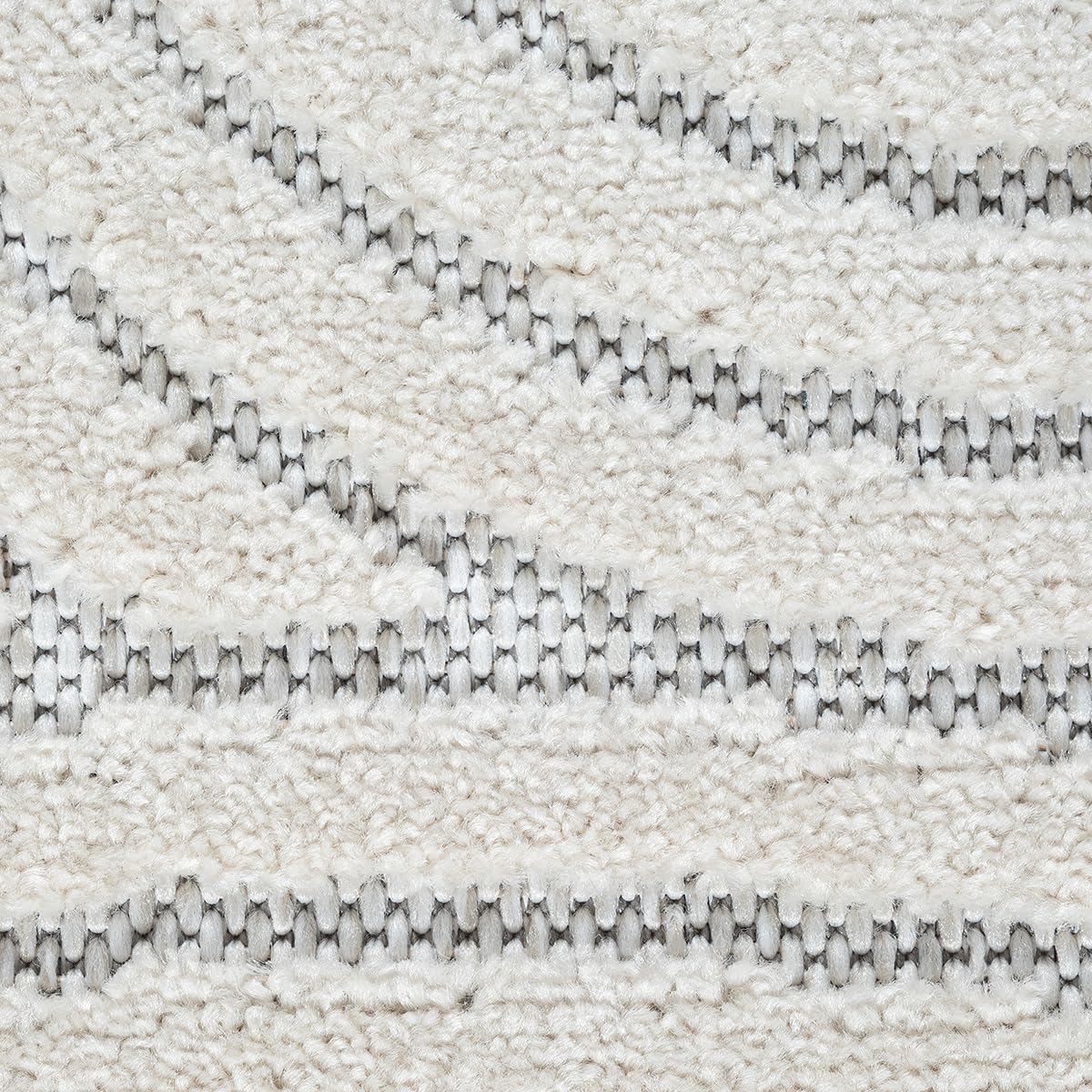 the carpet Santo Plus - Hochwertiger Outdoor Teppich, Passend für Wohnzimmer, Schlafzimmer und Terrasse, Wetterfest, langlebig und pflegeleicht, Creme, 140 x 200 cm