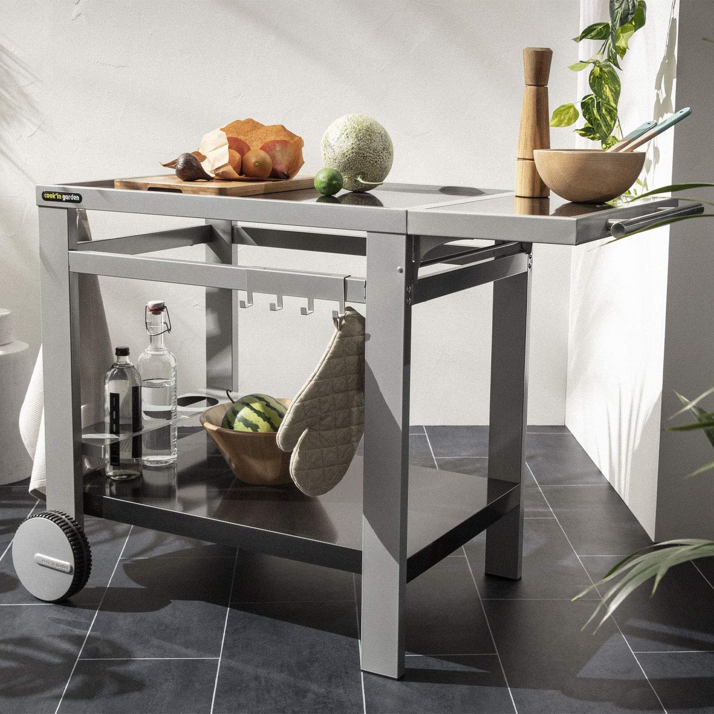 Cook'in garden WT018T Nova Serving Trolley - Size: XL