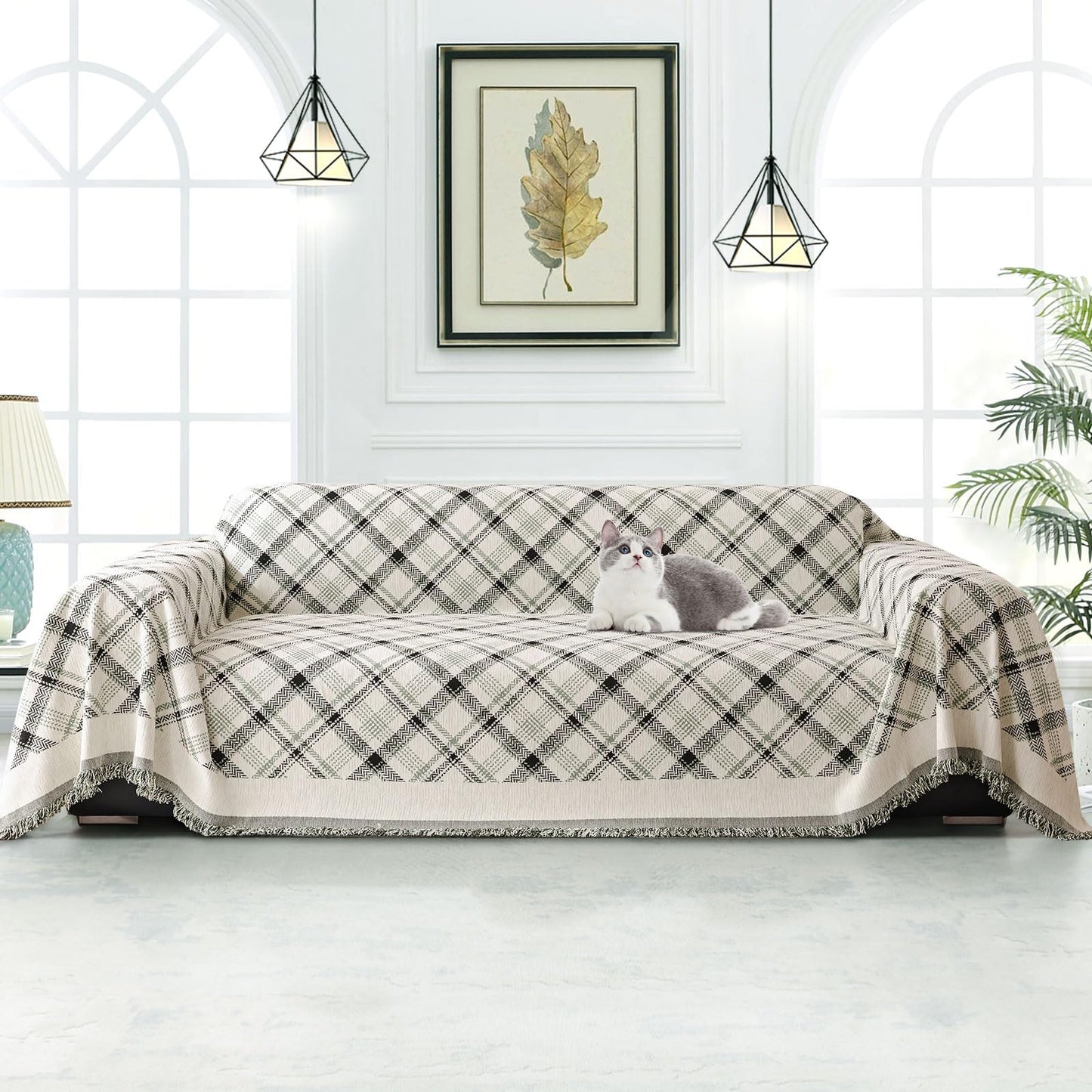 SHANNA Sofa Überwurfdecke 1/2/3/4 Sitzer