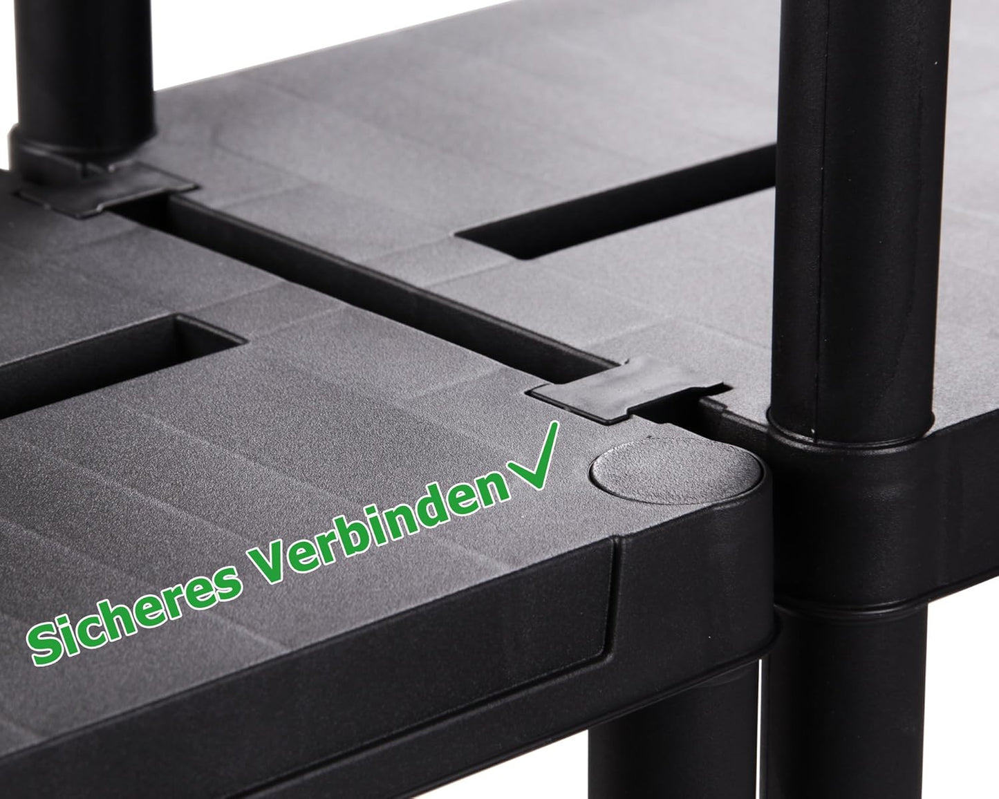 Ondis24 2 x Shelves, Storage Shelves, 71 x 35 x 180 (H) cm, Boltless Shelf, Plastic Shelf, 15 Inch Heavy Duty Shelf, Maximum Load 180 kg