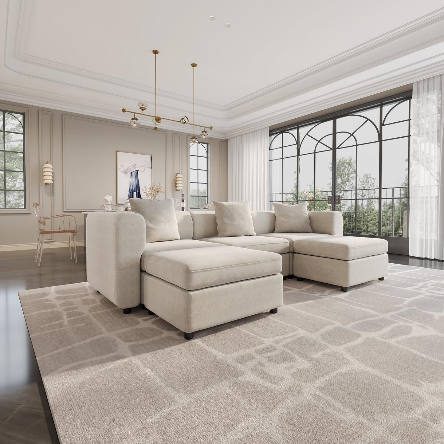 Miuuod 9-Sitzer Sofa