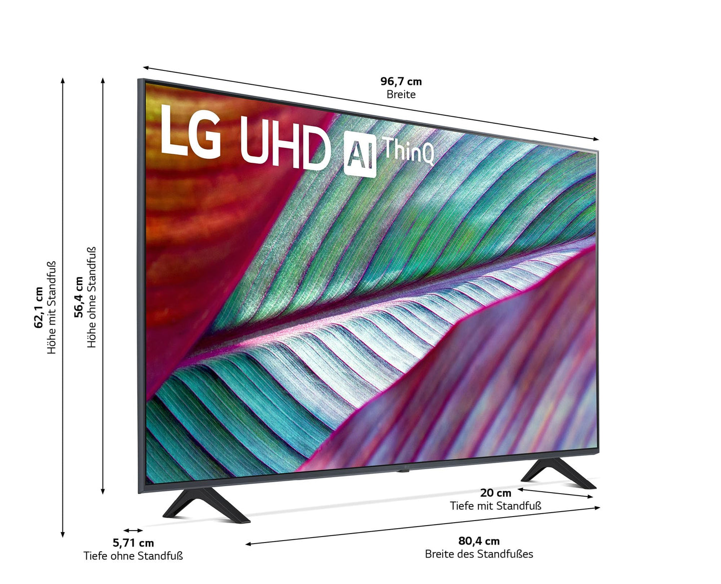LG 50UR78006LK 127 cm (50 Zoll) UHD Fernseher (Active HDR, 60 Hz, Smart TV) [Modelljahr 2023]