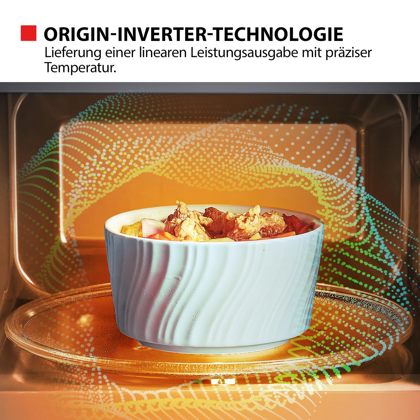 Toshiba MW3-AM25PFI(MG) Solo Microwave 25L 900W in Slim Morandi Grey with Origin Inverter, Chef Defrost, 10 Power Levels, 7 Auto Menus, Easy Clean