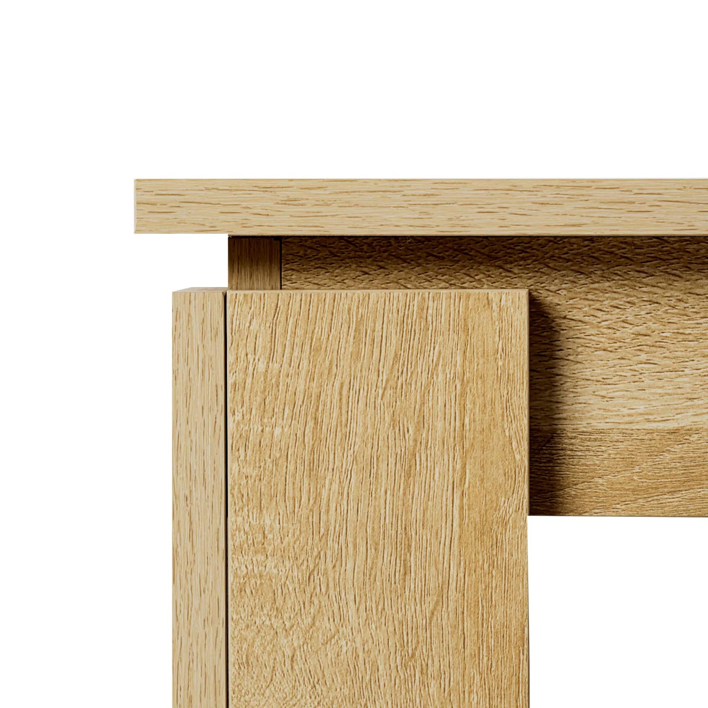 FURNITABLE Esstisch mit 4 Stühlen Esszimmergruppe, 4er Set Esszimmerstühle und Rechteckig Holztisch Essgruppe für Wohnzimmer Küche Büro (110 * 70cm Tisch+4 Schwarz Stühle)