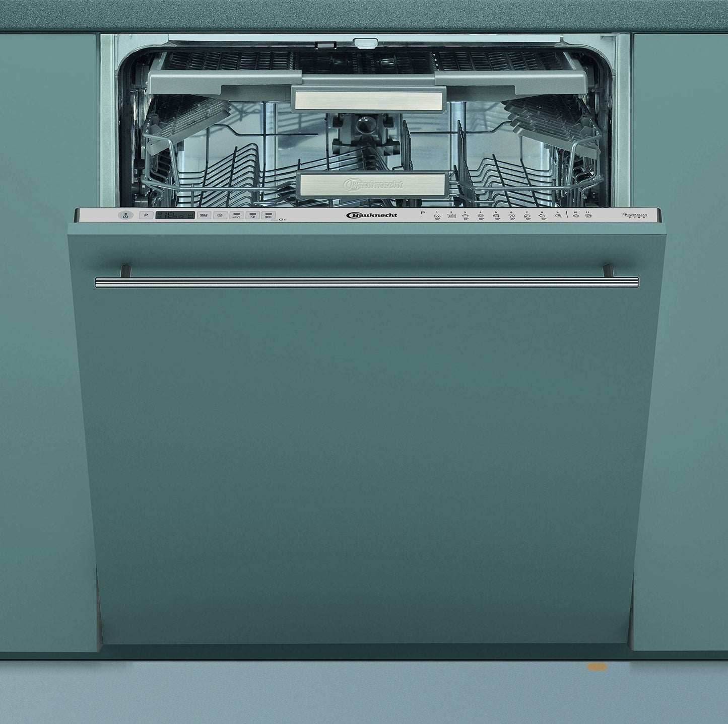 Bauknecht BBO 3O41 PLT Integrated Dishwasher 60 cm / 14 Place Settings / 10 Standard Programmes and 1 Sensor Program / PowerClean / ActiveDry / Cutlery Drawer / Full Water Protection / Built-in