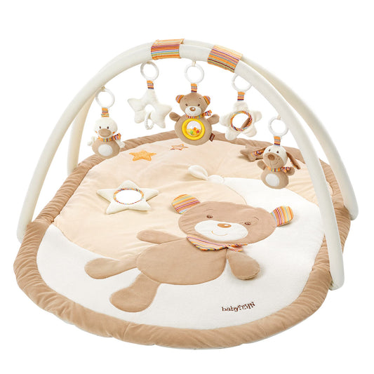 Fehn 3D Baby Play Gym with Beetle Motif Rainbow rainbow