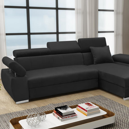 MEBLE-LUX - Ecksofa mit Schlaffunktion