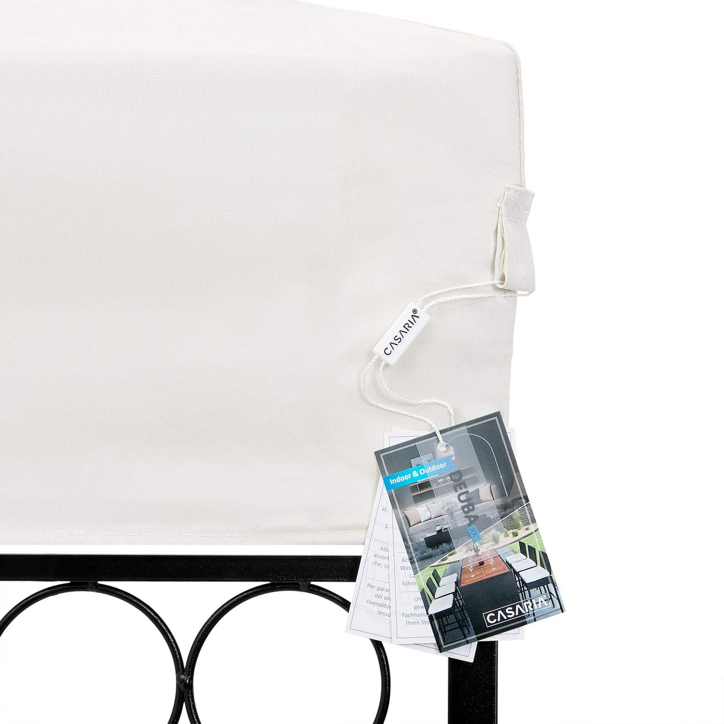 Casaria Lorca Gazebo Garden Tent 3 x 3 m Metal Water-Repellent Luxury