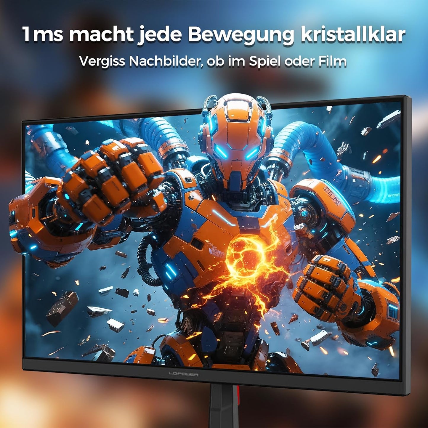 LC-POWER FHD Curved Monitor 32 Zoll, 165 Hz, 1920x1080, 1ms, 1500R und Freesync mit G-Sync-Kompatibilit, HDMI & DP, VESA, LC-M32-FHD-165-C-A