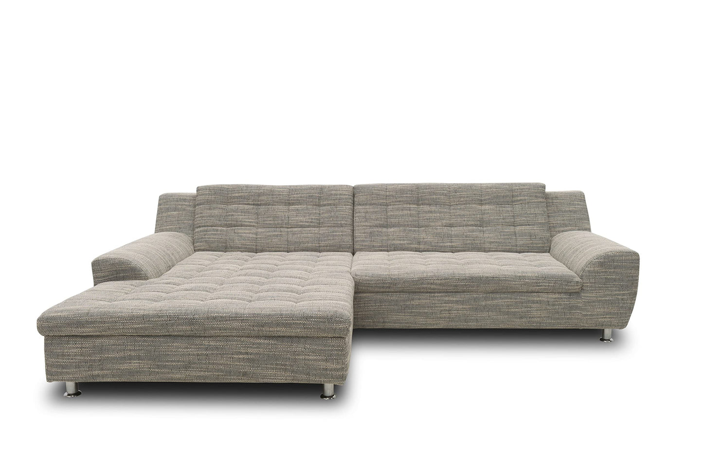 Domo Collection Morton Corner Sofa L-Shaped with Sleep Function