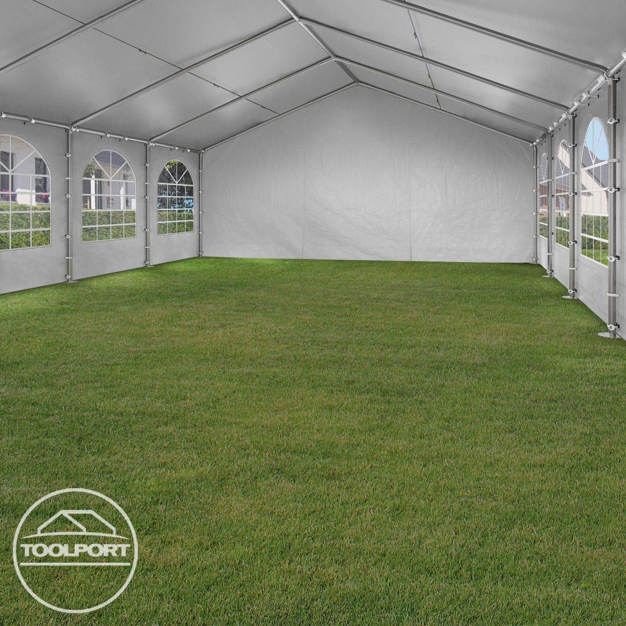 TOOLPORT PE Premium Variant Tent, 3x6 m