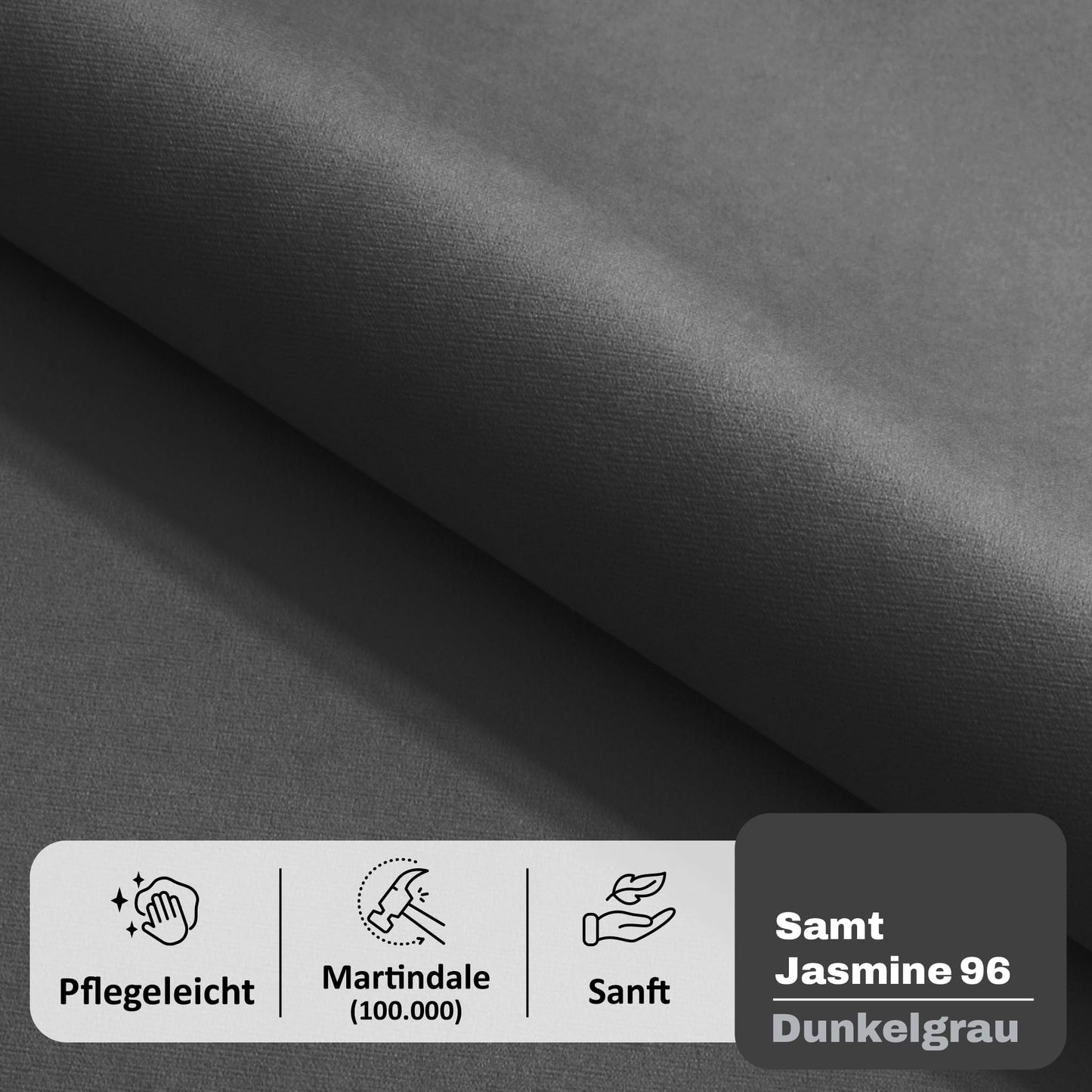 MOTIVENA Leo Sofa Set, Sofa Set 3 2 1 Living Room, Sofa 3 2 1 Set, Couch Set, Futon Set, Living Room Couch Set, Couch 3 2 1 Set, Bonell Spring Core (H4), Velvet, Grey Light Grey