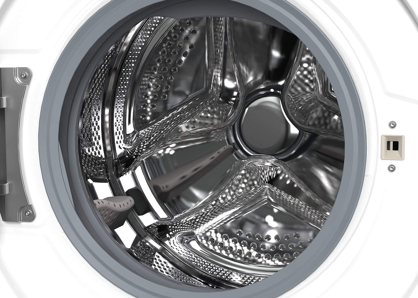 Sharp ES-WNFB214CWDA-DE Washing Machine, 12 kg, Energy Class A, 1400 rpm, Inverter Motor, AquaStop, WiFi App Control, Steam Function, Quick Wash, White