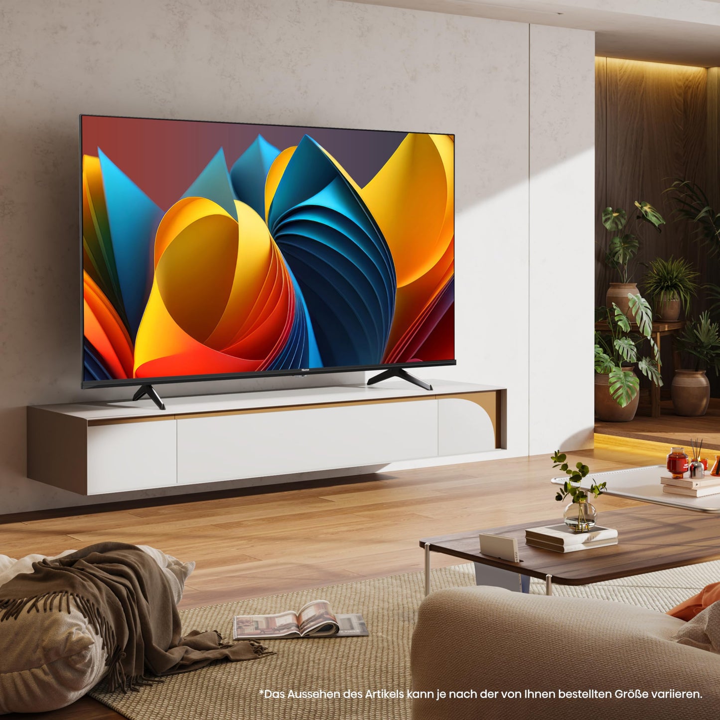 Hisense 43E7Q 43 Inch 4K UHD QLED, Smart TV, Game Mode Plus, Filmaker Mode, Dolby Vision Atmos, HDR10, HLG, HDR Immersive, AI 4K Upscaler, Dolby MS12, DTS X, Voice Control [2025]