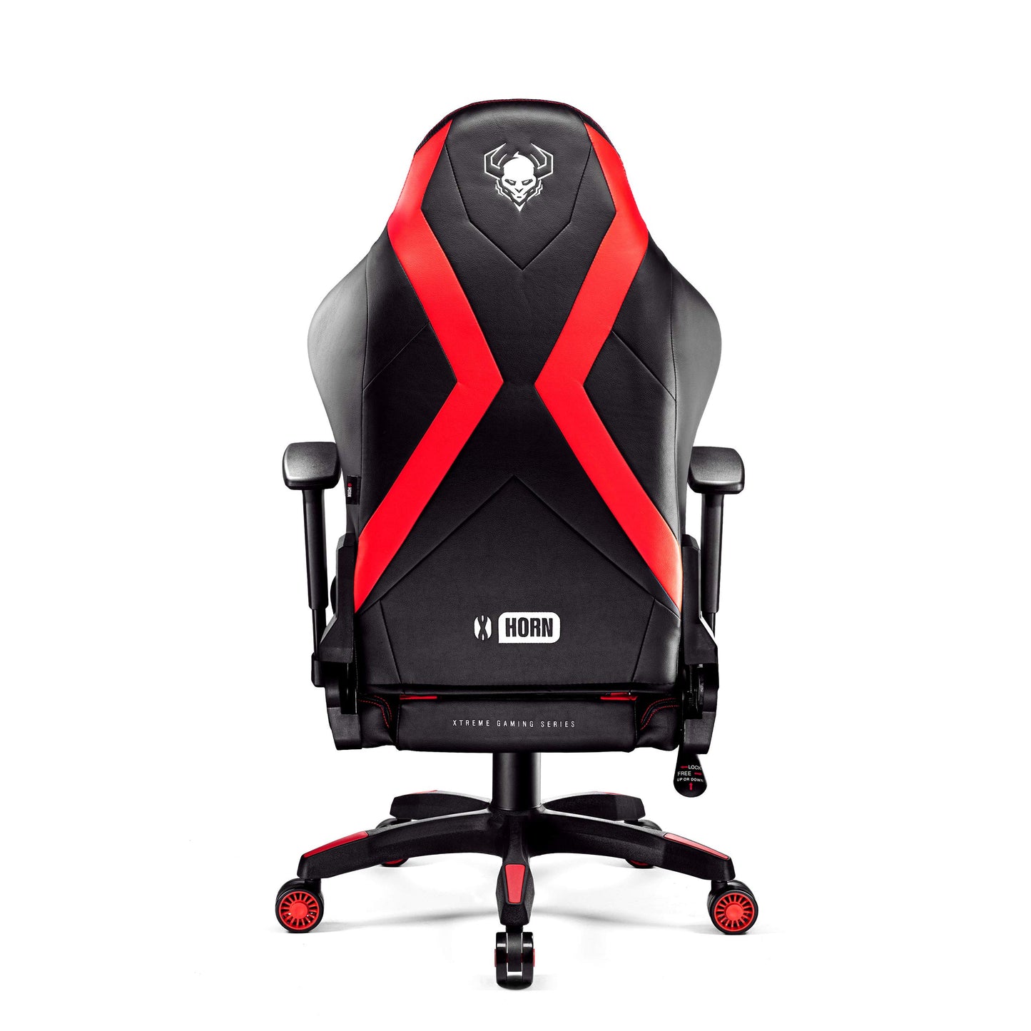 Diablo X-Horn Gaming Office Chair Desk Chair 3D Armrests Ergonomic Design Neck / Lumbar Cushion Imitation Leather Rocker Function