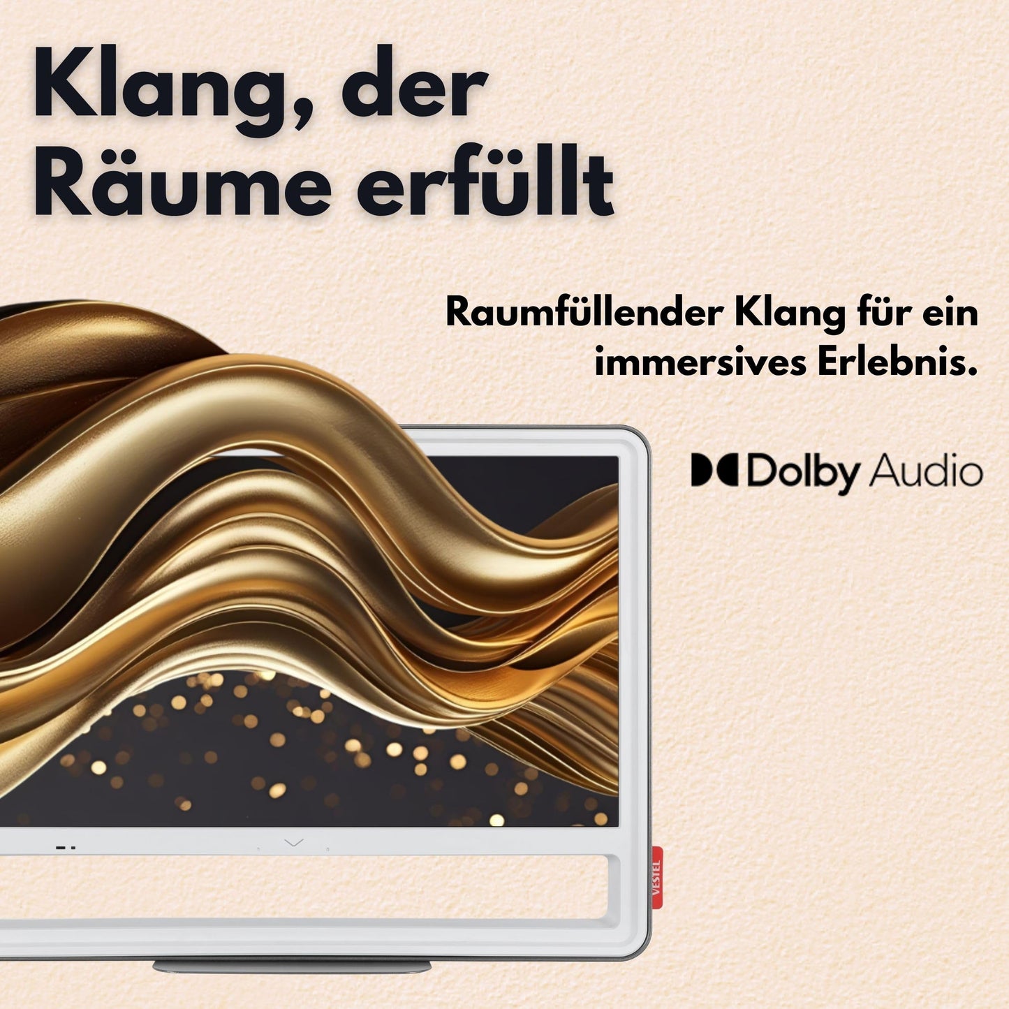 Vestel Fernseher 50 Zoll Smart TV Powered by TiVo, 4K UHD Fernseher mit Dolby Vision HDR, Dolby Atmos und integriertem Triple-Tuner, LED TV 50UT9740 schwarz