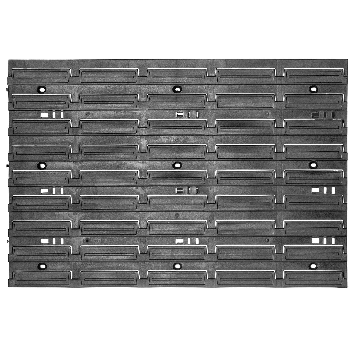 KADAX Tool Wall, Storage System Made of PP Plastic, Wall Shelf in Various Sizes, Workshop Wall Shelf with Viewing Storage Boxes and Tool Holders (116 x 78 cm)