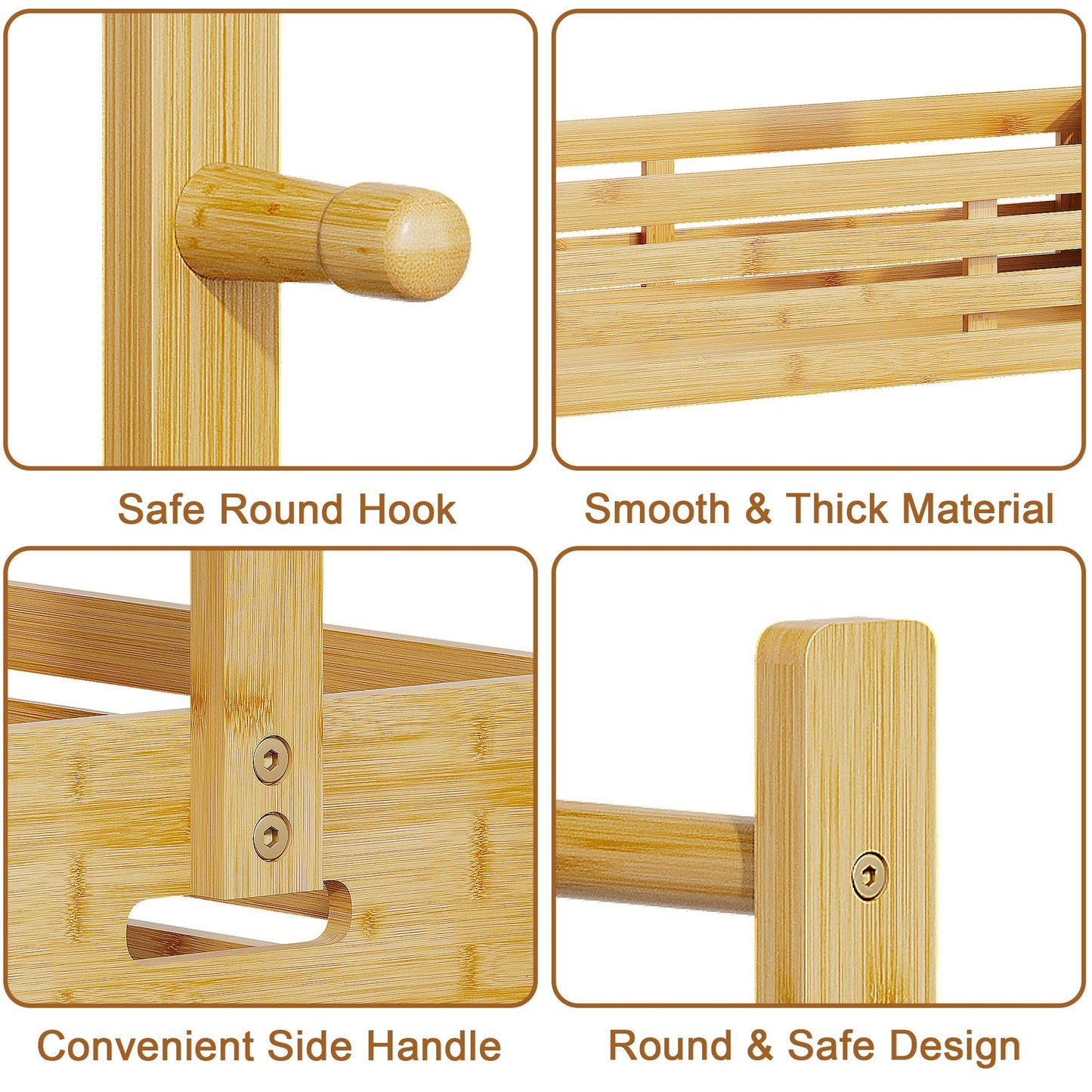 Baby Clothes Rack for Toddlers, Pet Clothes Rack with Storage Box & Adjustable Clothes Rail for Dogs/Cats, Baby Shower Wardrobe with Handle for Children's Room