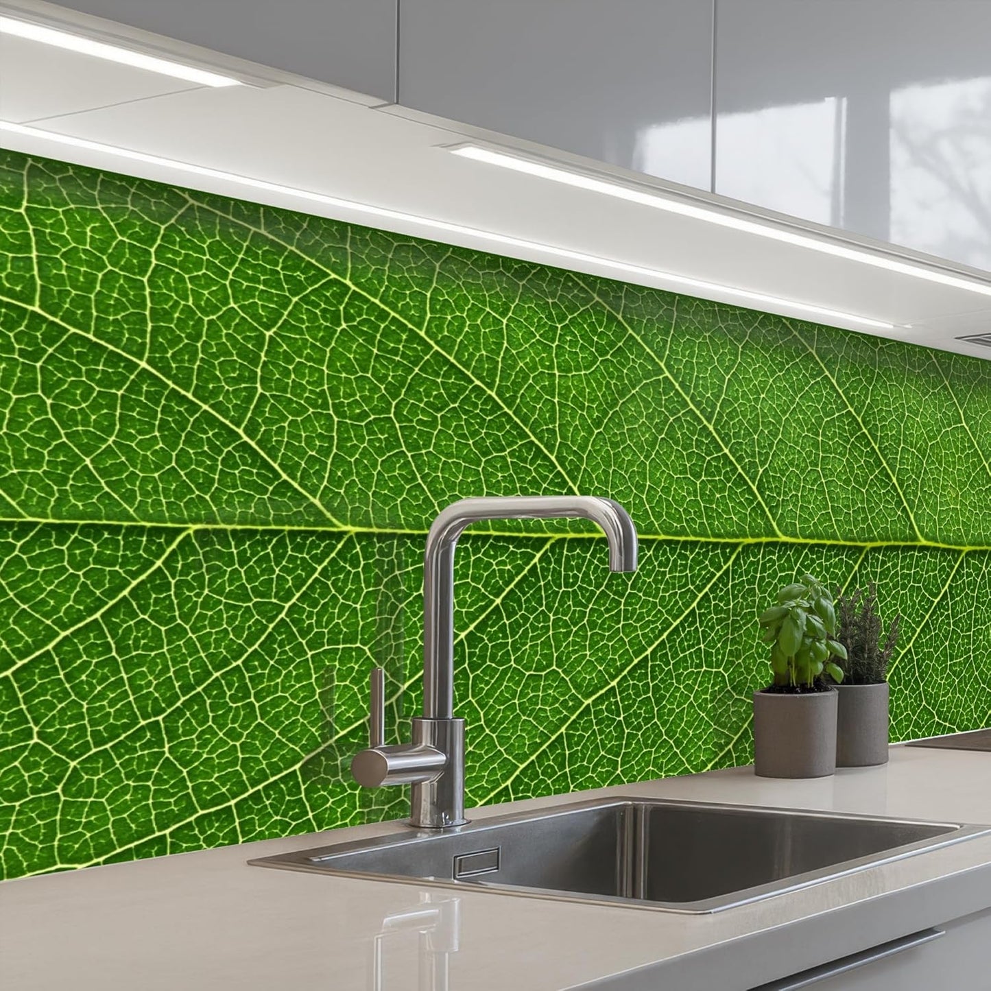 Back Wall Kitchen 60 x 80 cm Back Wall Protection Self-Adhesive Splash Guard Kitchen Back Wall Kitchen Front Kitchen Self-Adhesive Kitchen Back Walls Black - Marble - Gold - Nerf