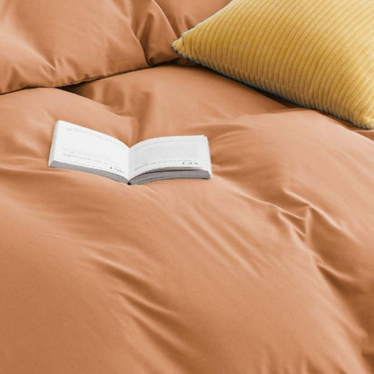 Bedsure Bed Linen 135 x 200 cm, 4-Piece Anthracite Bed Linen, 2 Duvet Covers 135 x 200 cm and 2 Pillowcases 80 x 80 cm, Oeko-Tex Bed Linen Sets, Polyester Microfibre with Zip