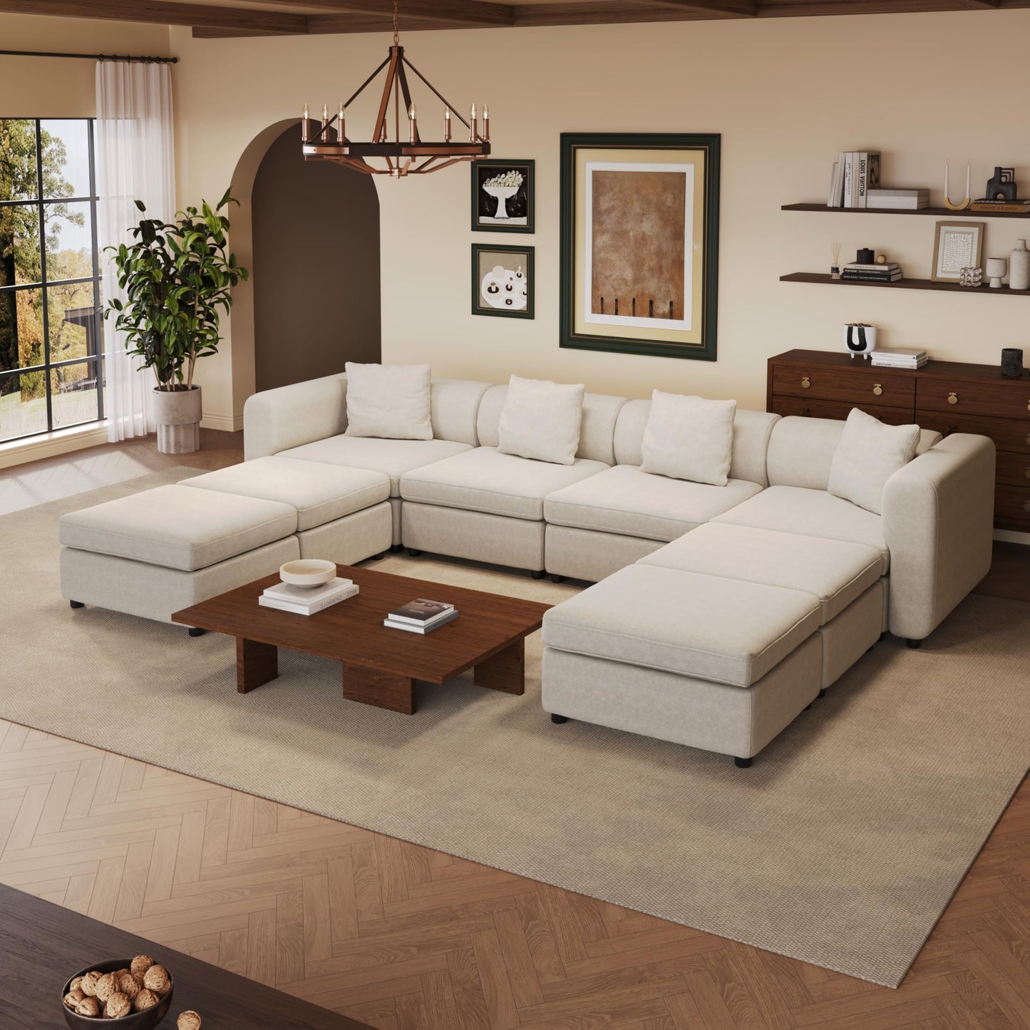 Miuuod 9-Sitzer Sofa