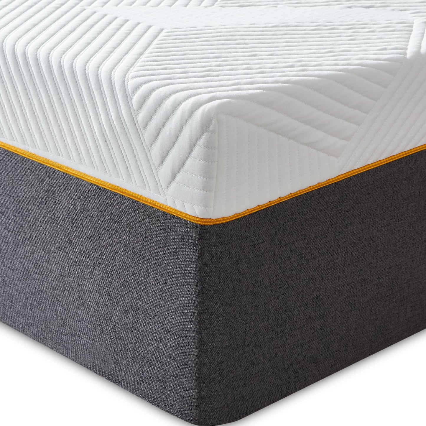 Mattress 160 x 200 x 16 cm Hardness H3, Height 16 cm Cold Foam Mattress with Washable Cover, Fabric with Soft Surface, Comfort Foam Mattress for Youth (160 x 200 cm), Medium Hardness