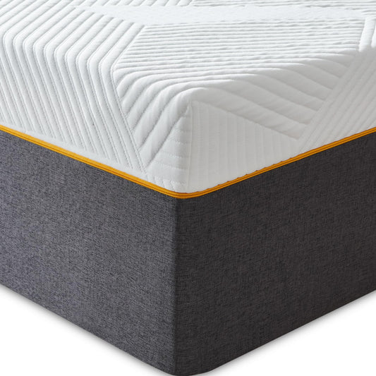 Mattress 160 x 200 x 16 cm Hardness H3, Height 16 cm Cold Foam Mattress with Washable Cover, Fabric with Soft Surface, Comfort Foam Mattress for Youth (160 x 200 cm), Medium Hardness