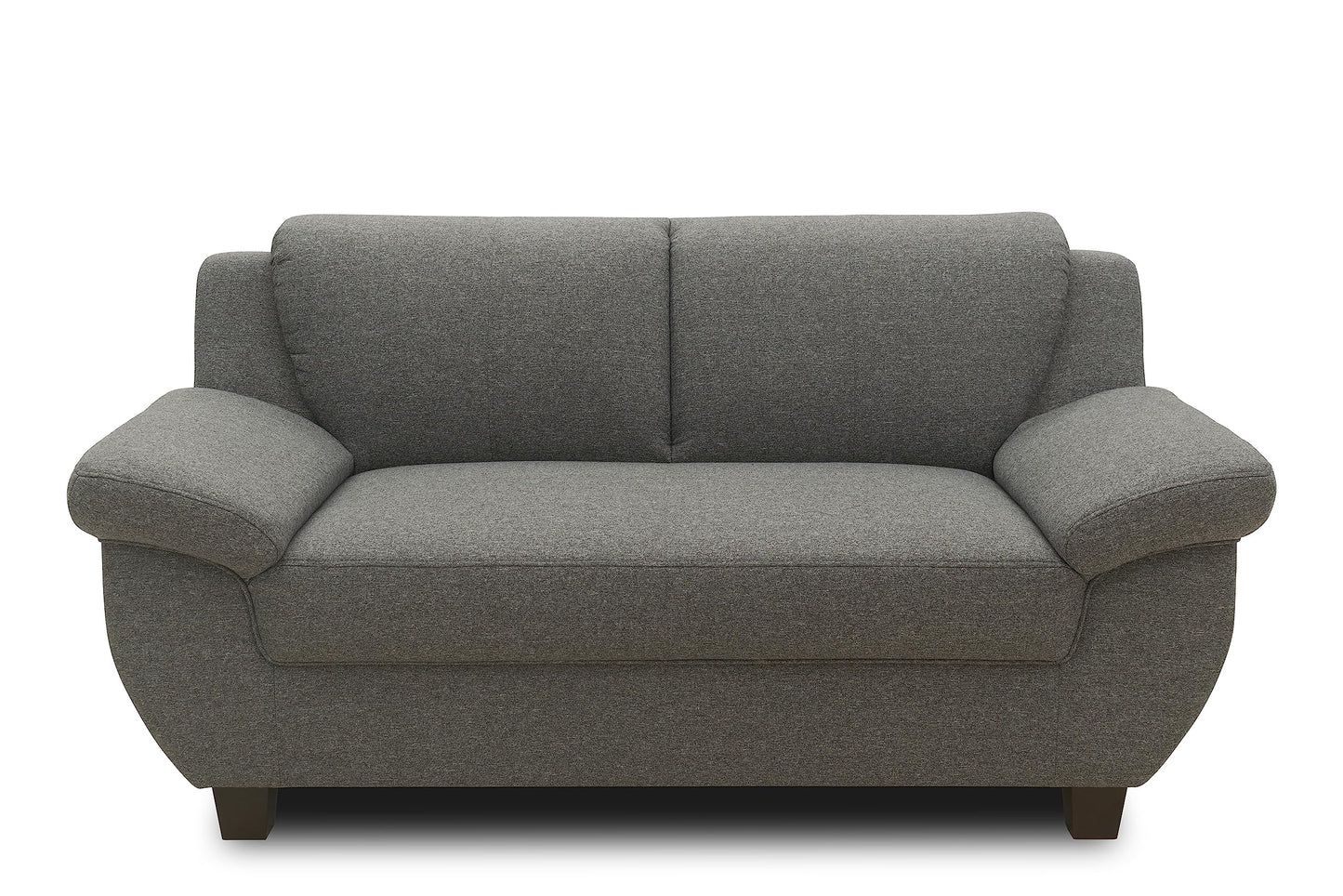 DOMO. collection Panama 3-Seater Sofa 3-Seater Couch Set 3-2-1 Anthracite 207 cm