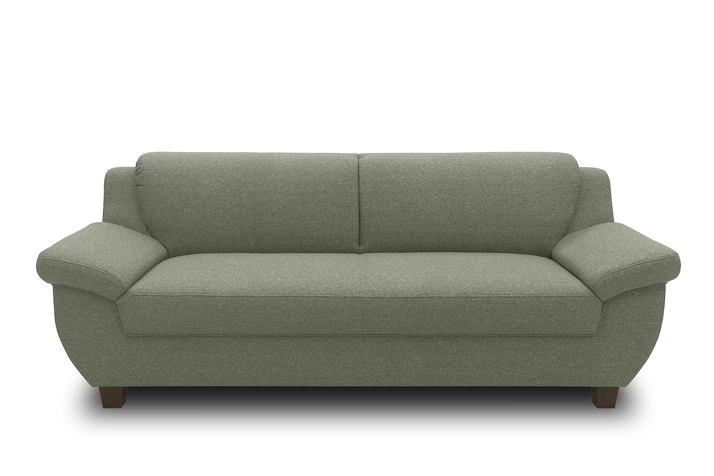 DOMO. collection Panama 3-Seater Sofa 3-Seater Couch Set 3-2-1 Anthracite 207 cm