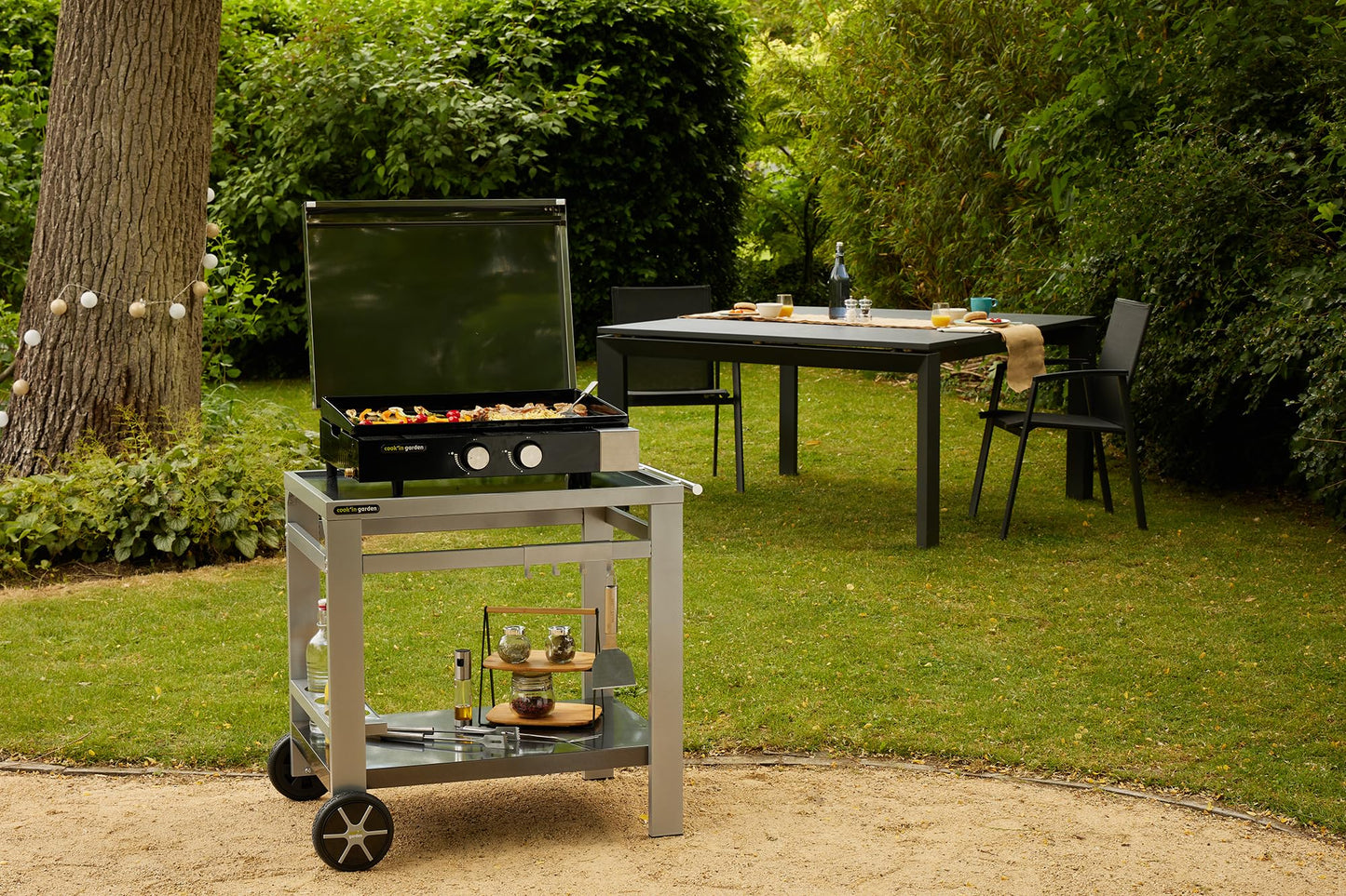 Cook'in garden WT018T Nova Serving Trolley - Size: XL