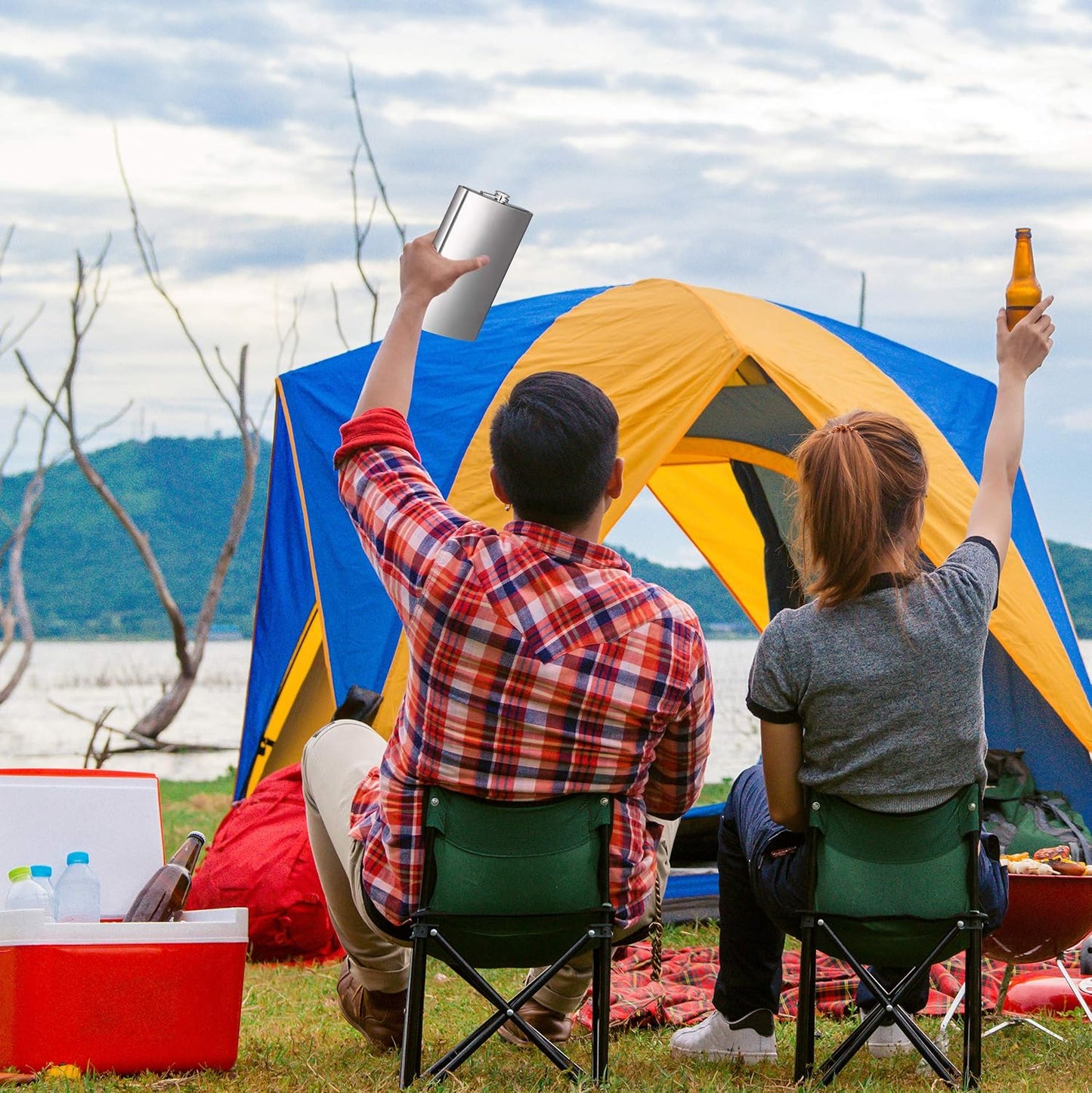Relaxdays Bamboo Rack Size 53 x 14 x 12 cm, 5 Levels, Modern Bottle Storage Wine Holder for Horizontal Hold, Stackable, Natural Brown, Wood 12 x 14 x 53 cm