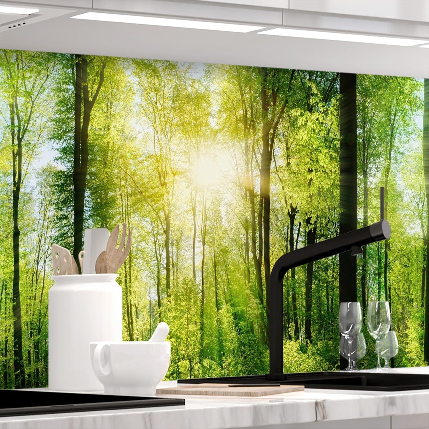 StickerProfis Self-Adhesive Kitchen Splashback, Matt Look, Slate, 1.8 mm, Stiffened, All Surfaces, Hard Polyethylene Terephthalate (PET) Material, Premium 60 x 80 cm