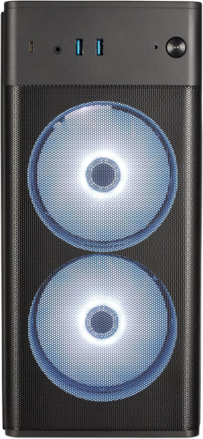 ERAZER Recon E45 Gaming PC (Ryzen 5 5500F, 16GB DDR4 RAM, 1TB SSD, Geforce RTX 3050 8GB GDDR6, Windows 11 Home)