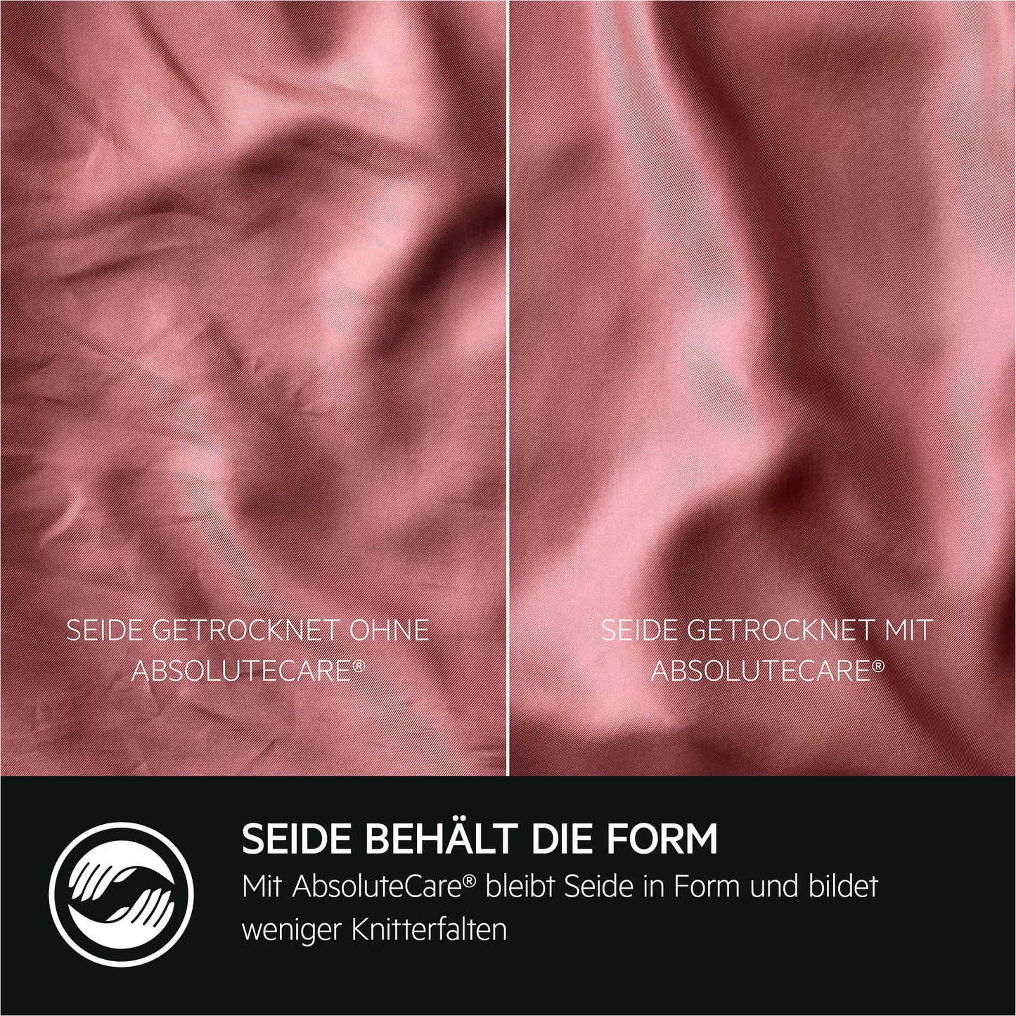 AEG Heat Pump Dryer 8 kg, Test Winner of Stiftung Warentest, Series 8000 AbsoluteCare - Wool and Silk Drying, C, Energy Saving, Drum Lighting, Wrinkle Protection, Gentle Drum, TR8AMZ68