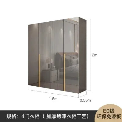 Storage Drawer Wardrobe Space Saving Multifunction Closet Systems Wardrobe Bedroom Wooden Doorsplacard De Vetement Furniture