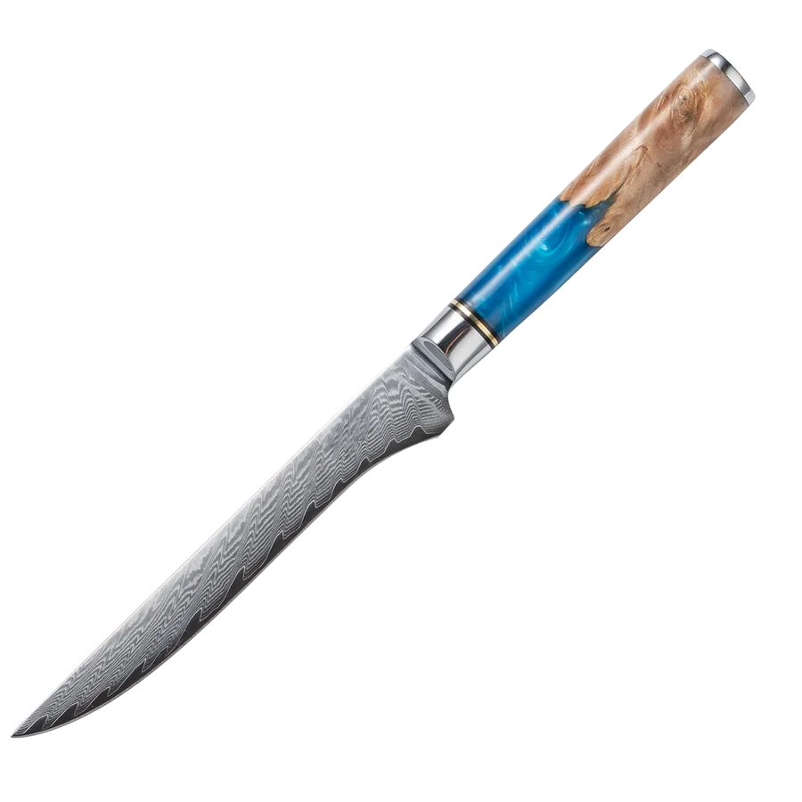 Kitchen Knives-Set Damascus Steel VG10 Chef Knife Cleaver Paring Bread Knife Blue Resin Handle  set

Kochtöpfe,Topf Set. Küche