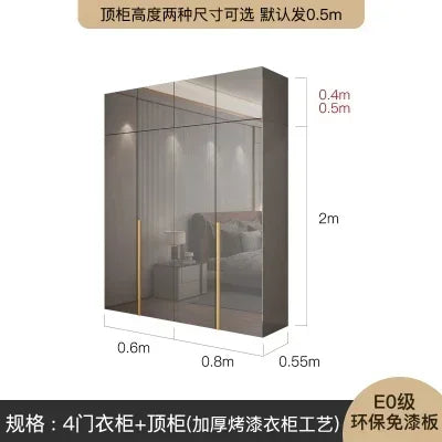 Storage Drawer Wardrobe Space Saving Multifunction Closet Systems Wardrobe Bedroom Wooden Doorsplacard De Vetement Furniture