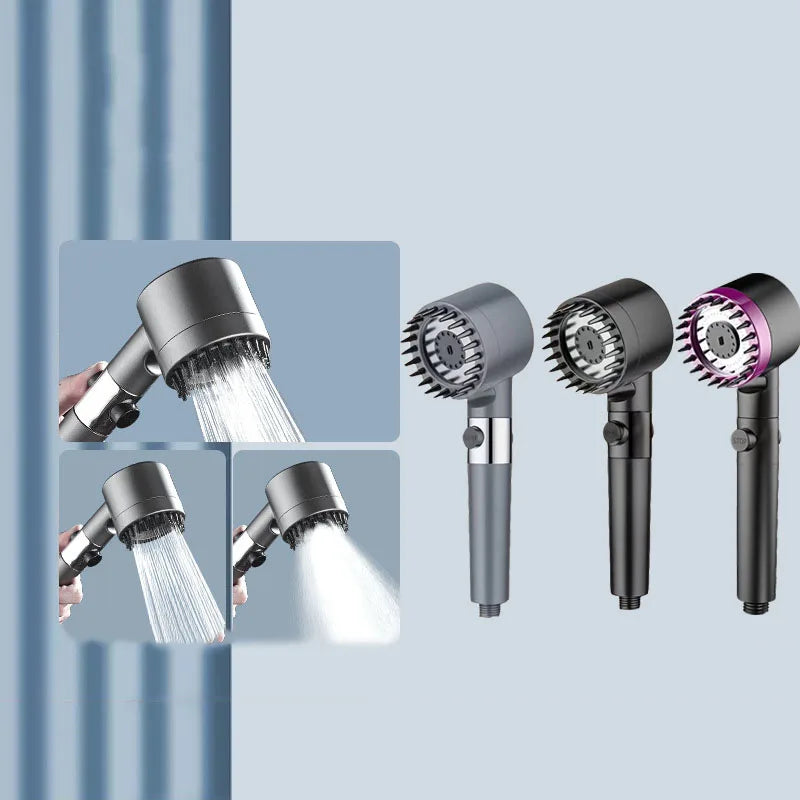 Shower filter four modes bathroom accessories head massage showerhead replete for shower heads knobs showers parts fixture home