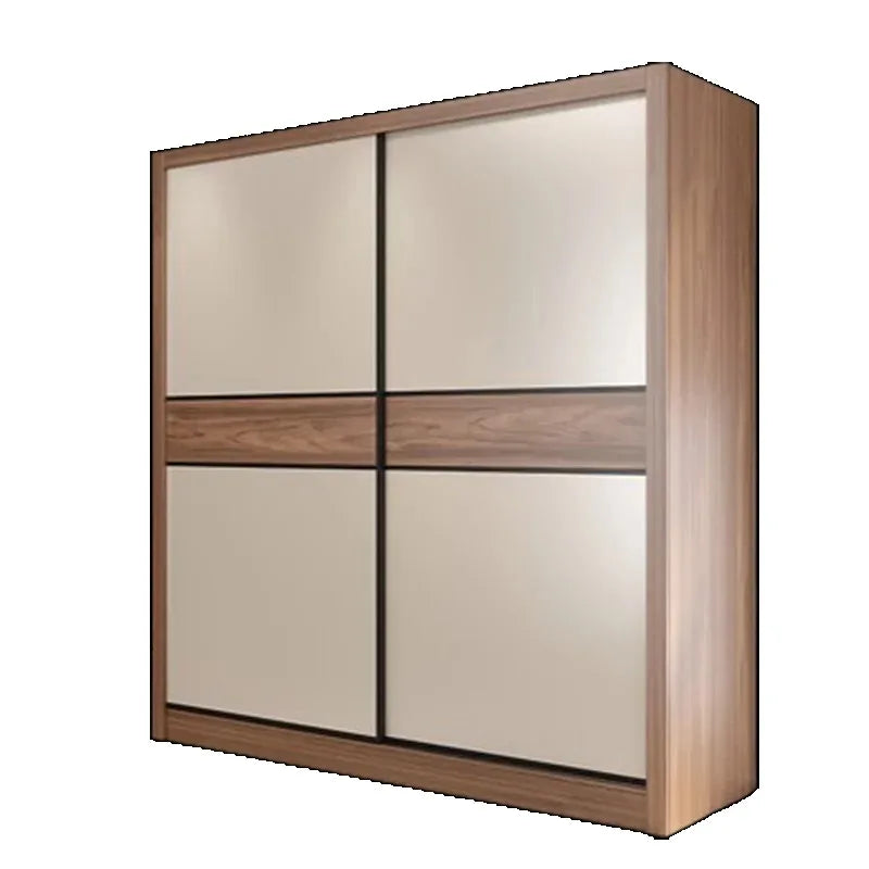 Vertical Aesthetic Wardrobes Sliding Door Quiet Clothes Organizer Wardrobe Display Modern Stylish Kleiderschrank Furniture Home