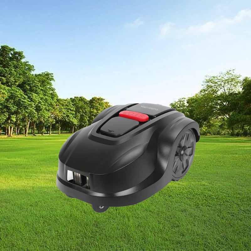 Robot Lawn Mower YZ-4A for 1000m2 Grass, 2.2Ah Li-ion Battery Time Data Set System, Automatic Avoid-Obstacle, Water Proof IPX4