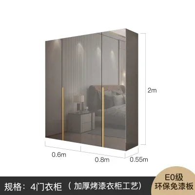 Storage Drawer Wardrobe Space Saving Multifunction Closet Systems Wardrobe Bedroom Wooden Doorsplacard De Vetement Furniture