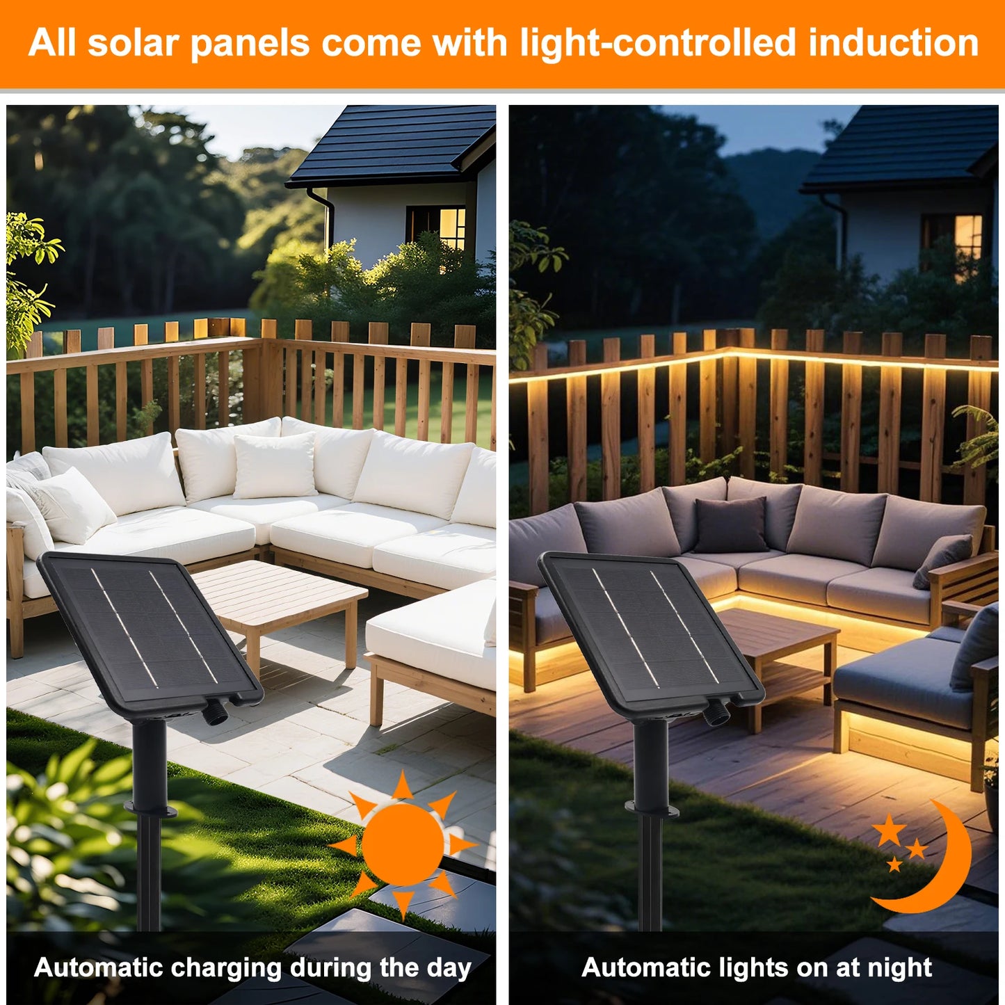 DC24V Solar/USB Powered COB Neon Strips Light Waterproof 120LEDS/M 6X12MM 3000K 6000K Home Garden Decor Flexible Neon Rope Light