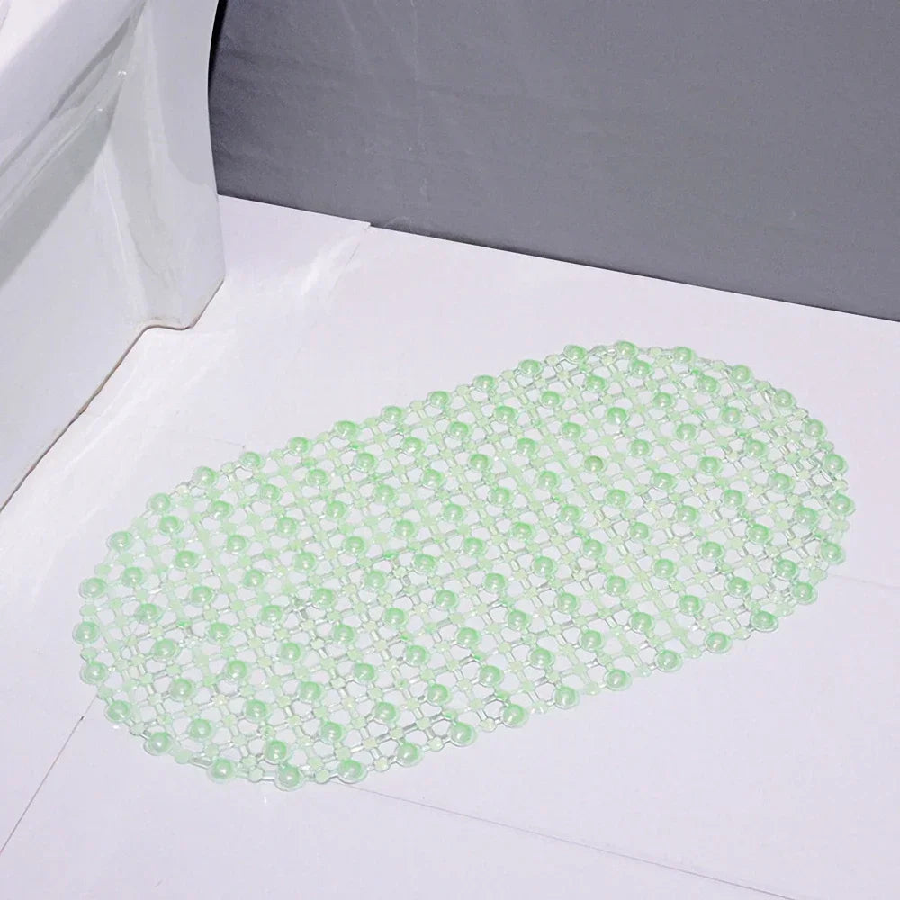 Hot PVC Anti-skid Bath Mats Soft Anti-slip Shower Mat Massage Mat with Suction Cup Non-slip Bathtu Bath Mat Bathroom Accessories