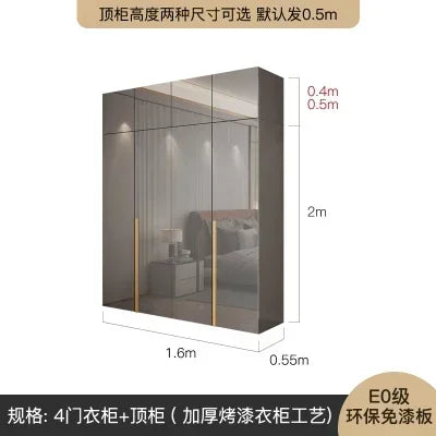 Storage Drawer Wardrobe Space Saving Multifunction Closet Systems Wardrobe Bedroom Wooden Doorsplacard De Vetement Furniture