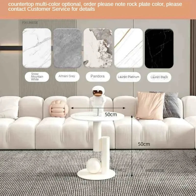 Modern Aesthetic Oval Coffee Tables Nordic Design Metal Modern Coffee Table Hotel Living Room Low Table Furniture for Home r