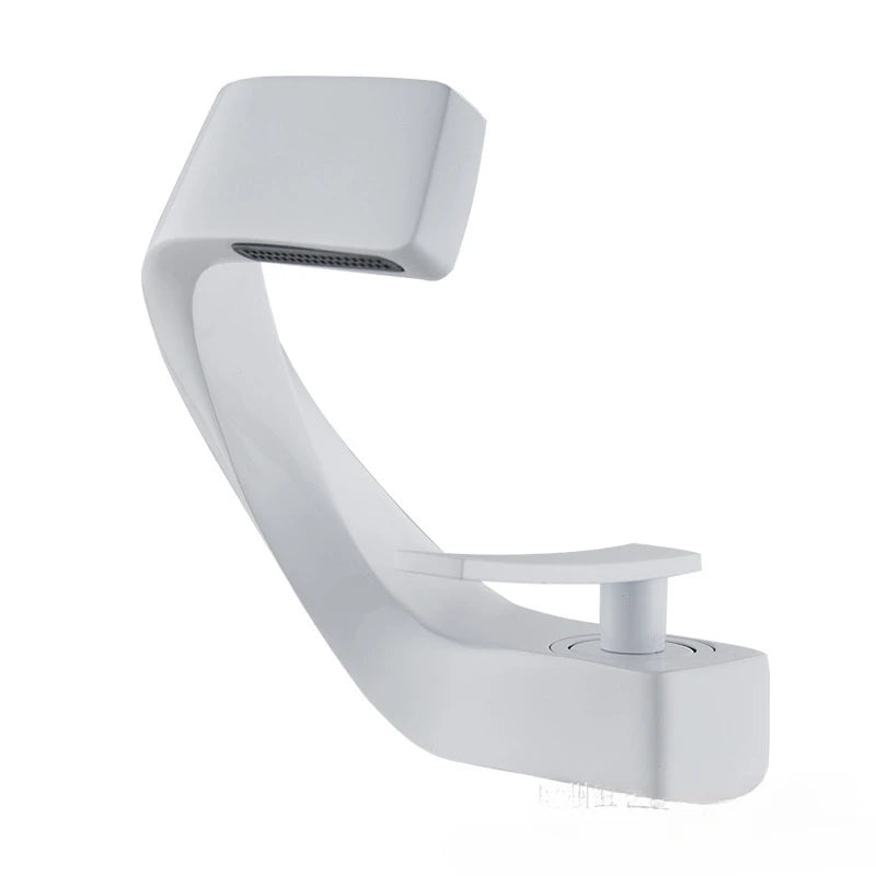 Single Handle Single Hole Fashion Wash Basin Sink Faucet Hot and Cold Bathroom Faucet Deck-mounted Faucet